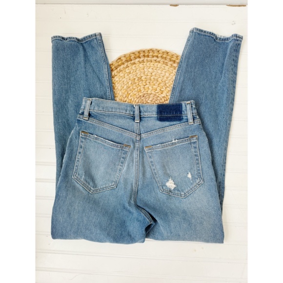 Abercrombie & Fitch Blue Straight Leg Jeans - Picture 3 of 13